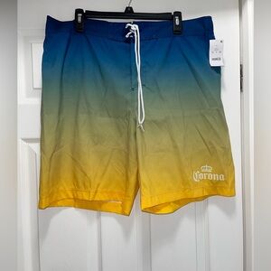 NWT Men’s Corona Drawstring Swimming Shorts